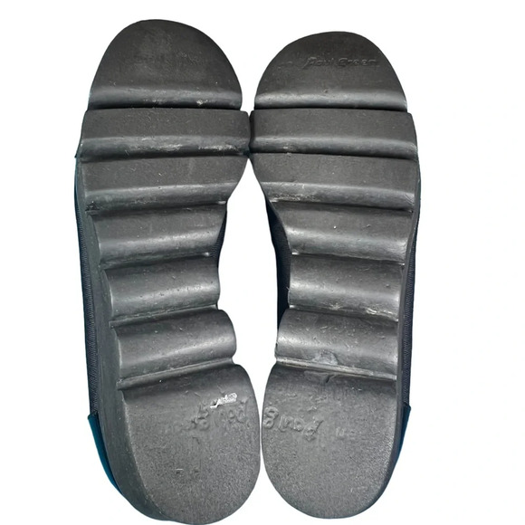 90’s Paul Green Nylon and Patent Black Slip-on Elastic Wedge - Picture 8 of 9